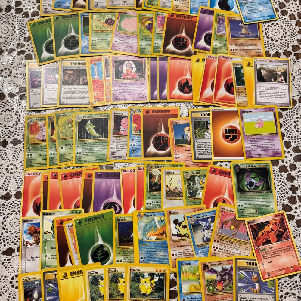 Vintage/ Modern Pokemon collection